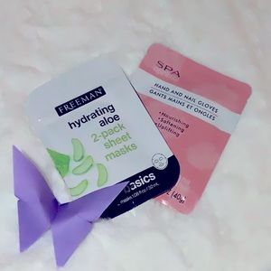Hydrating Face Mask and Hand Mask Set